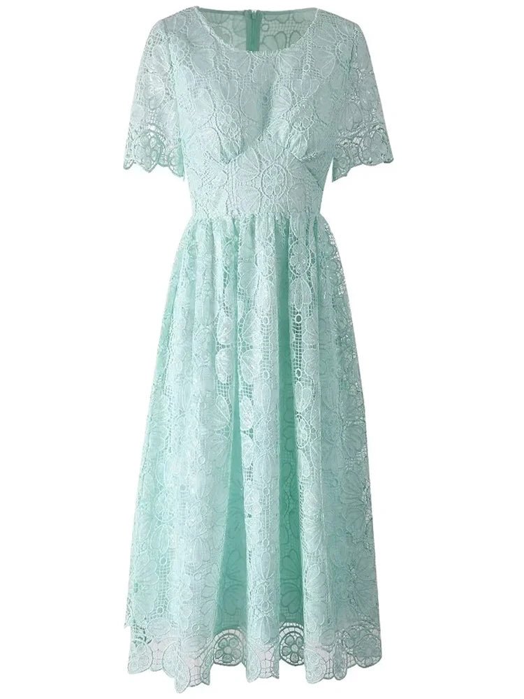 Robe de Soirée Vintage Bleu - Louise Vintage