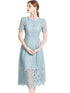 Robe de Soirée Vintage Bleu - Louise Vintage