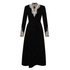 Robe des Années 40 Noire - Louise Vintage