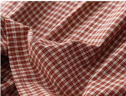 Robe des Années 70 à Carreaux - Louise Vintage
