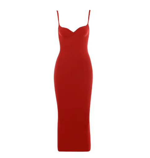 Robe Disco Année 70 Rouge - Louise Vintage