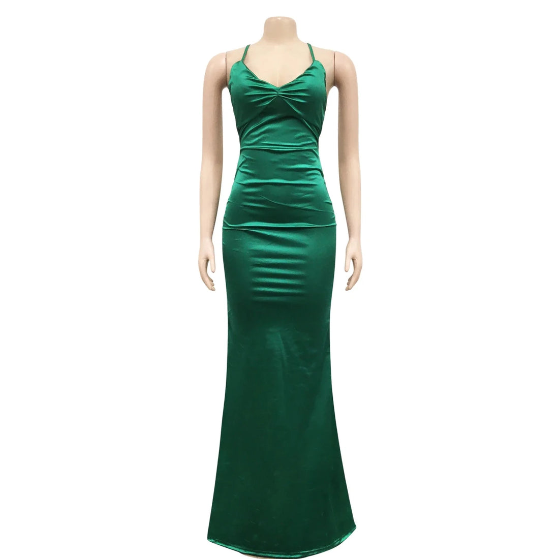 Robe Disco Année 70 Verte - Louise Vintage