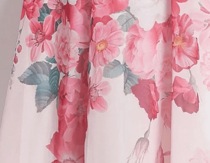Robe Droite Style Année 40 Rose - Louise Vintage