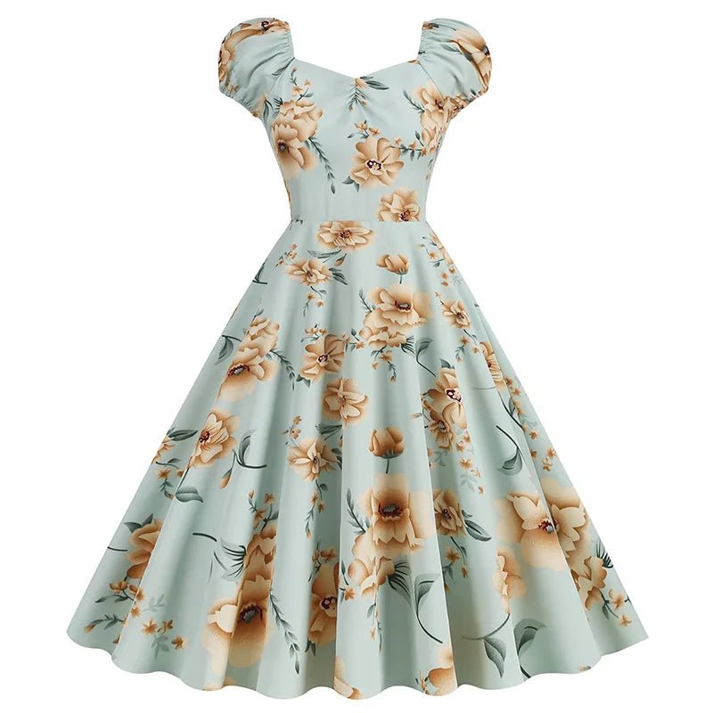 Robe Evasée Année 50 - Louise Vintage