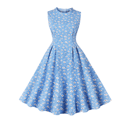 Robe Fleurie Vintage Champêtre - Esprit Champêtre Robe Fleurie Vintage Champêtre - Esprit Champêtre