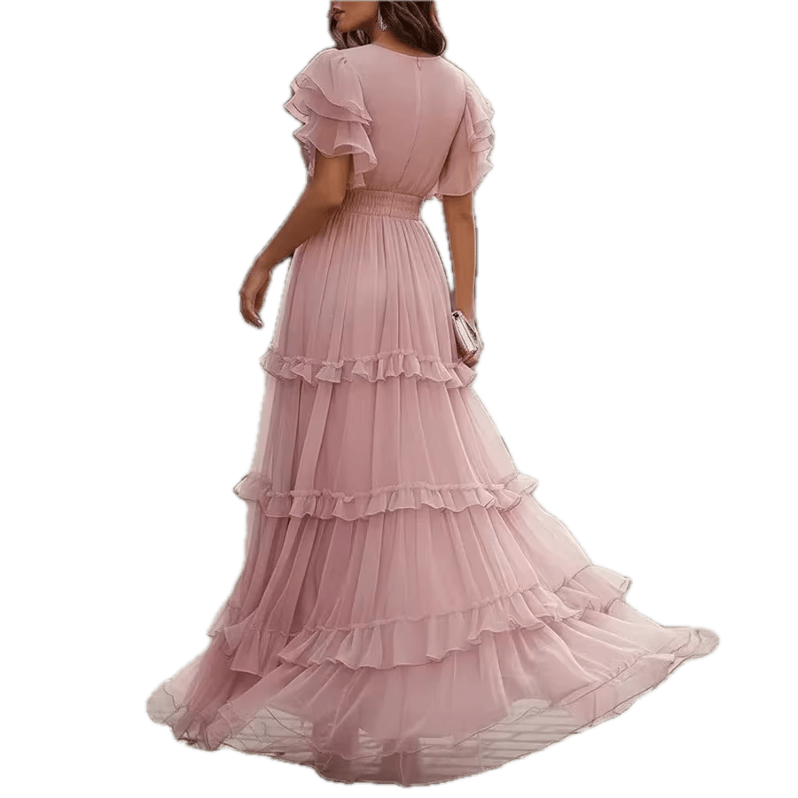Robe Femme Rose Années 40 - Louise Vintage
