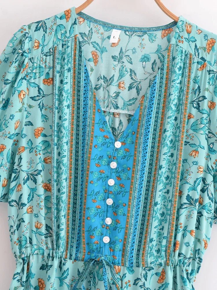 Robe Festival Année 70 Hippie - Louise Vintage