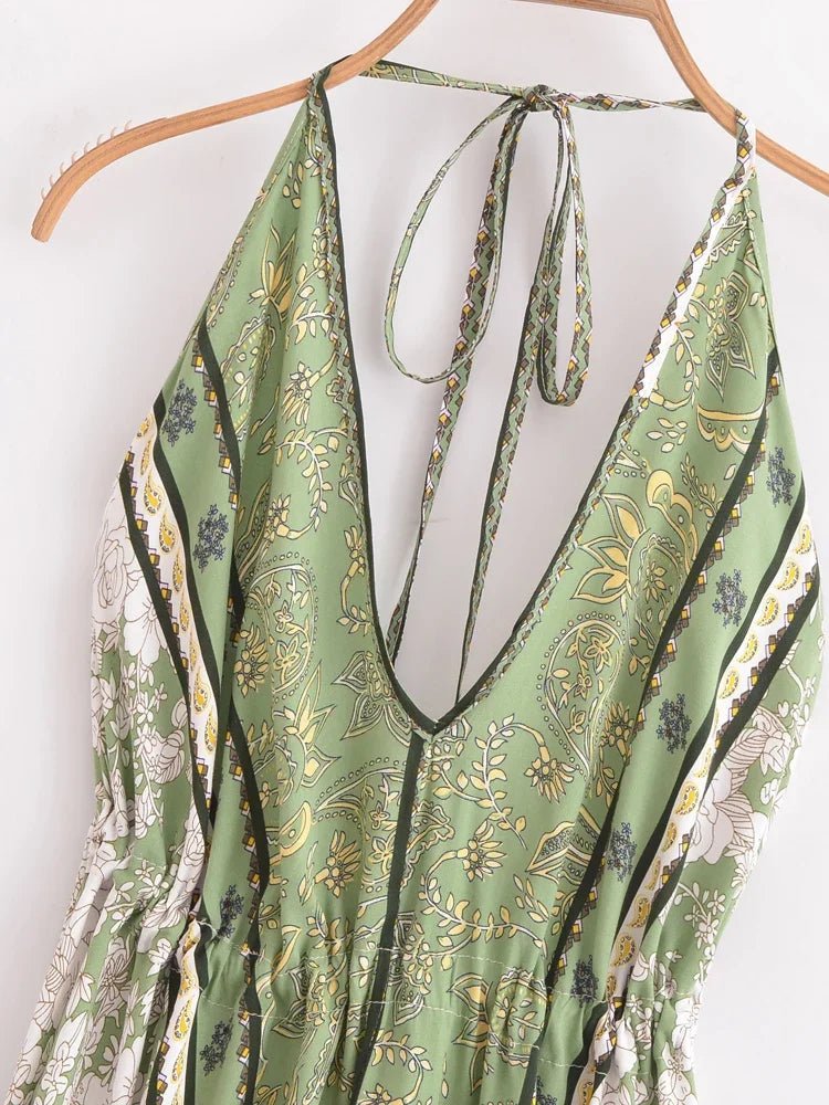 Robe Fleurie Année 70 - Louise Vintage
