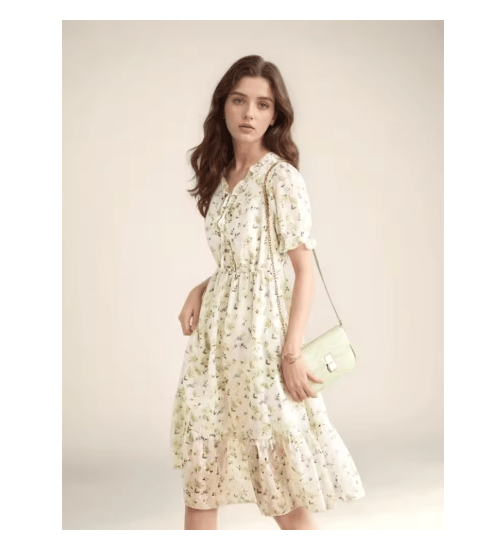 Robe Fluide de Ville Année 70 - Louise Vintage