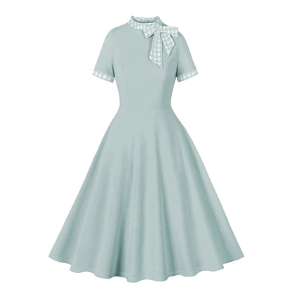 Robe Fourreau Année 50 Vert - Louise Vintage