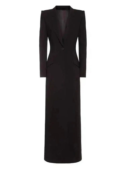 Robe Fourreau Noire Vintage - Louise Vintage