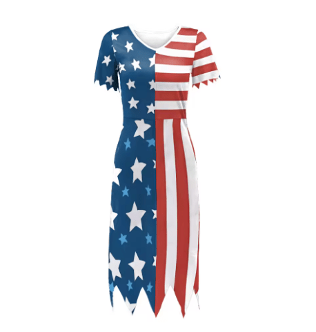 Robe Grande Taille USA 70s - Louise Vintage