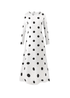 Robe Longue Année 70 Blanche - Louise Vintage