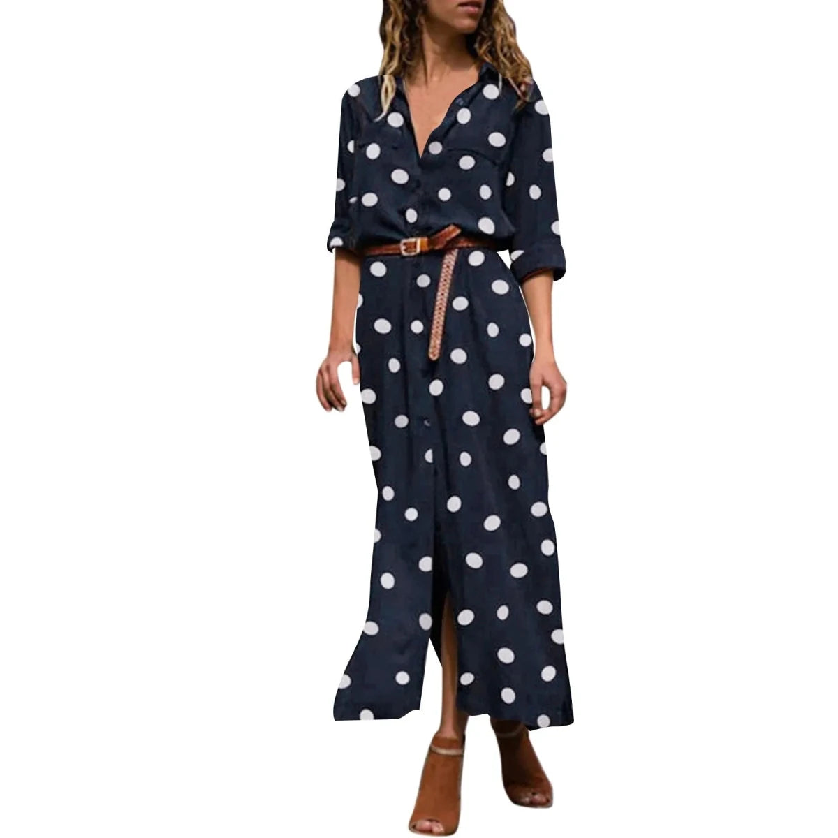 Robe Longue Année 70 Bureau - Louise Vintage