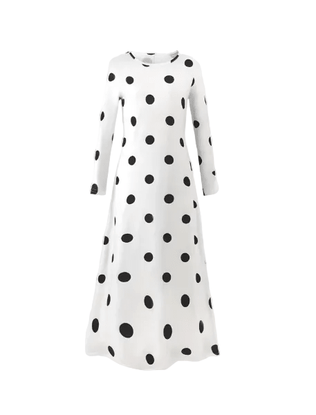 Robe Longue Année 70 Classique - Louise Vintage
