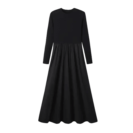 Robe Longue Manches Longues Vintage - Louise Vintage