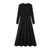 Robe Longue Manches Longues Vintage - Louise Vintage
