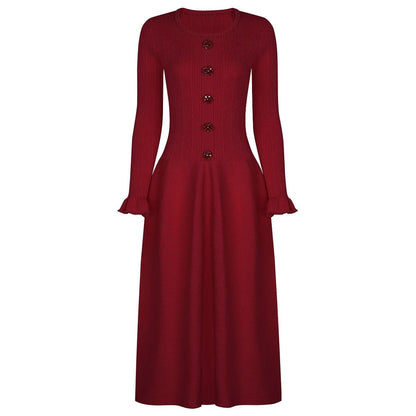 Robe Longue Mode Anglaise Année 70 - Louise Vintage