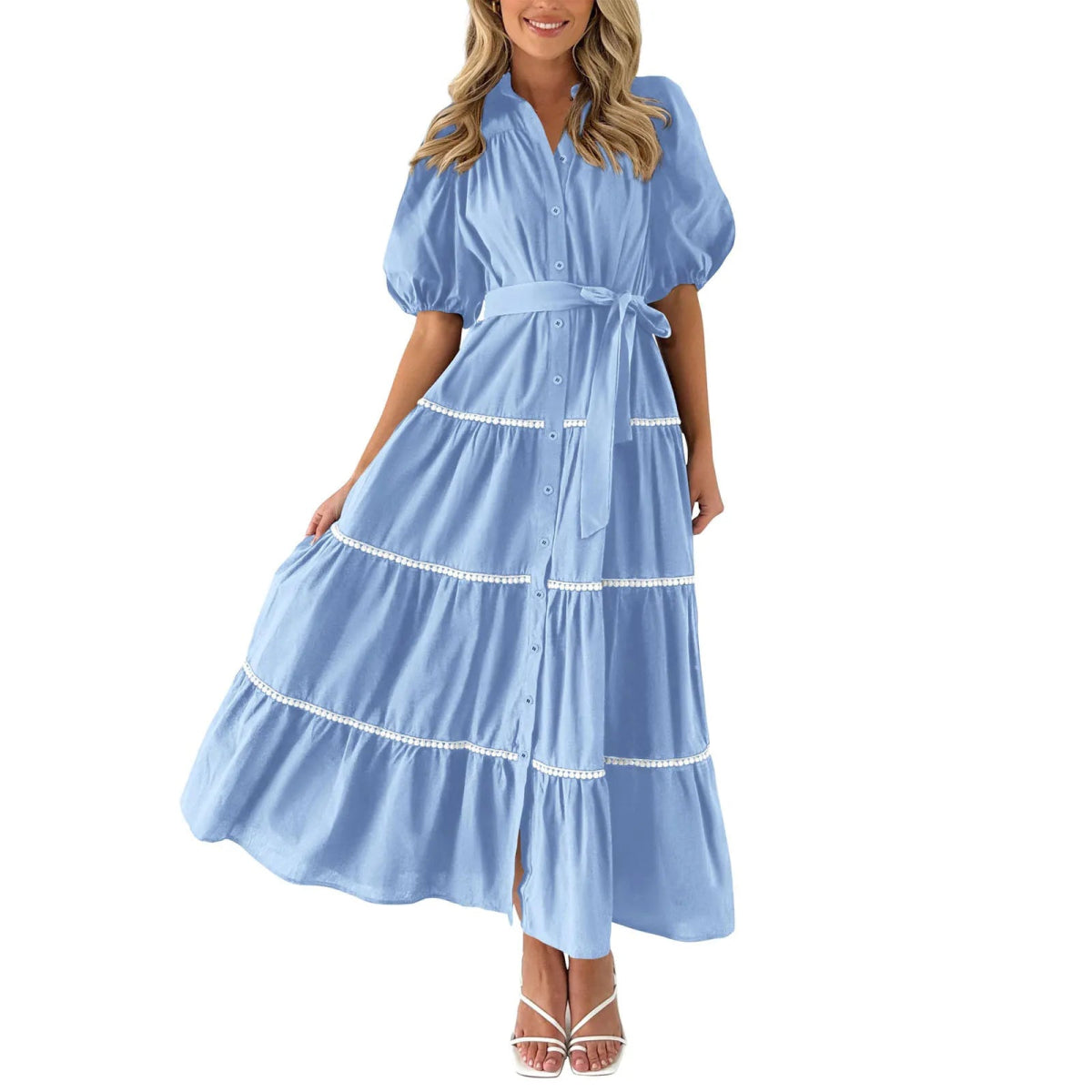 Robe Longue Rock Année 70 - Louise Vintage