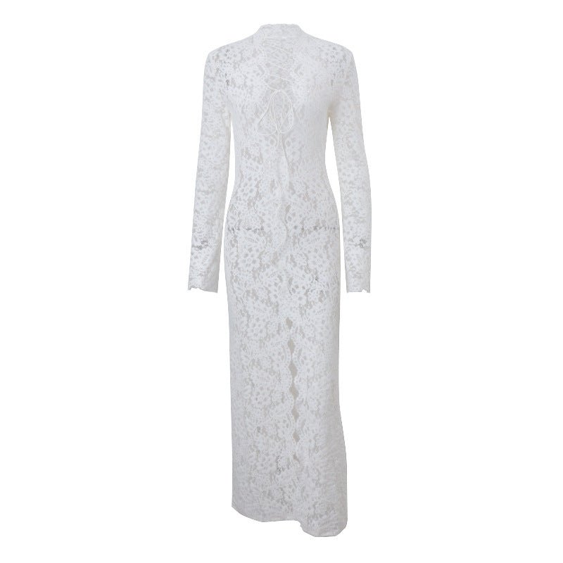 Robe Mariage Vintage Dentelle Blanche - Louise Vintage
