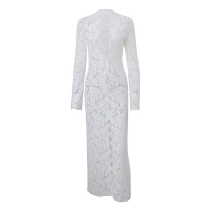 Robe Mariage Vintage Dentelle Blanche - Louise Vintage
