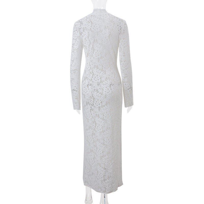 Robe Mariage Vintage Dentelle Blanche - Louise Vintage