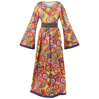 Robe Maxi Années 70 Chic - Louise Vintage