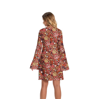 Robe Maxi Hippie Années 70 - Louise Vintage