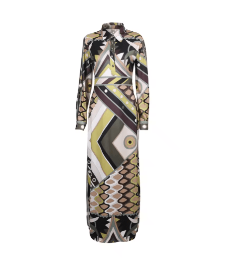 Robe Patchwork Style London Années 70 - Louise Vintage