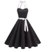 Robe Patineuse Année 50 Noire - Louise Vintage