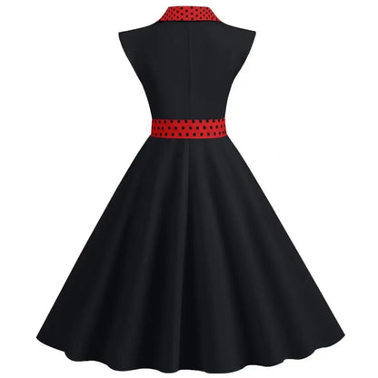 Robe Pin Up Année 50 Grande Taille - Louise Vintage