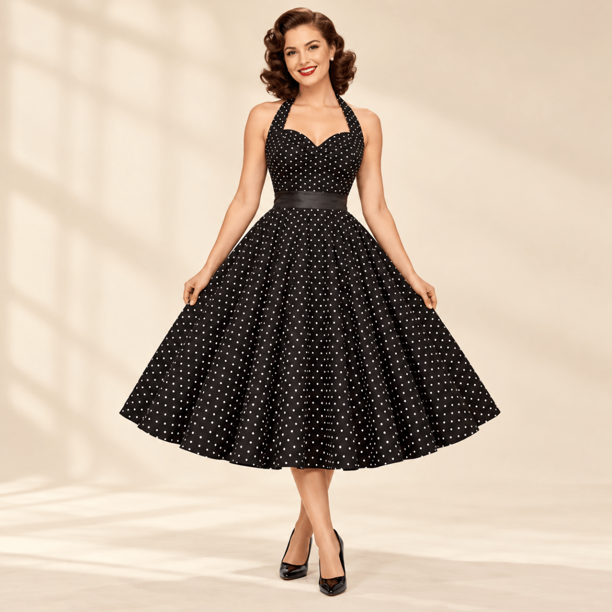 Robe Pin up Année 50 Sexy - Louise Vintage