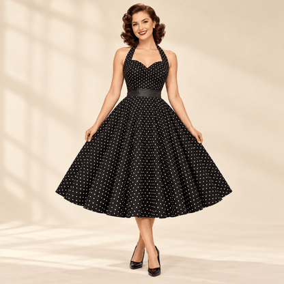 Robe Pin up Année 50 Sexy - Louise Vintage