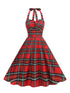 Robe Pin Up Rayée Années 50 - Louise Vintage