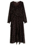 Robe Rétro 1940s Dentelle Noire - Louise Vintage