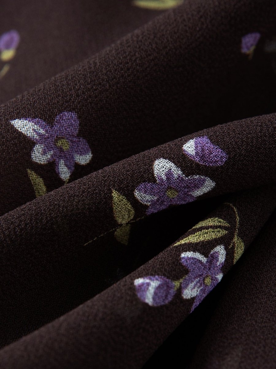 Robe Rétro 1940s Dentelle Noire - Louise Vintage