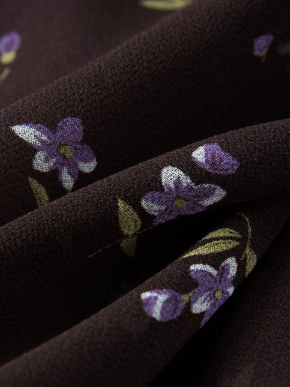 Robe Rétro 1940s Dentelle Noire - Louise Vintage