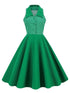 Robe Rétro Années 60 Verte - Louise Vintage