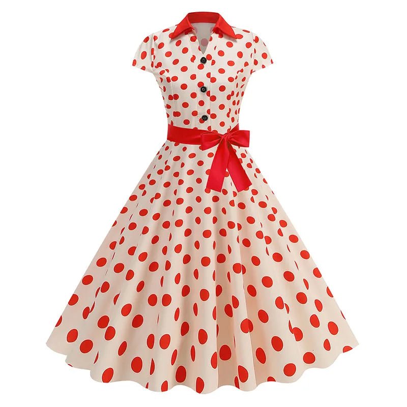Robe Rétro pas Cher Ceinture - Louise Vintage