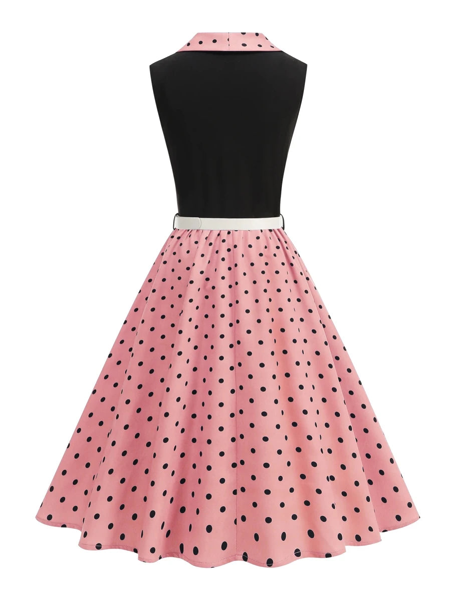 Robe Rose des Années 50 - Louise Vintage
