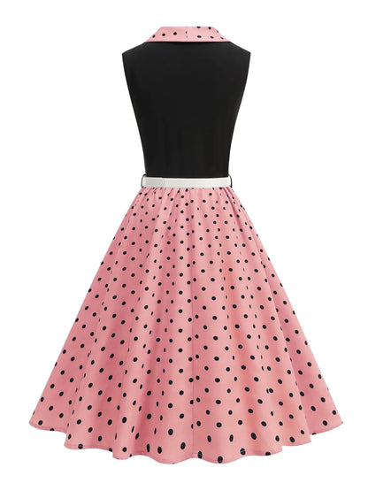 Robe Rose des Années 50 - Louise Vintage