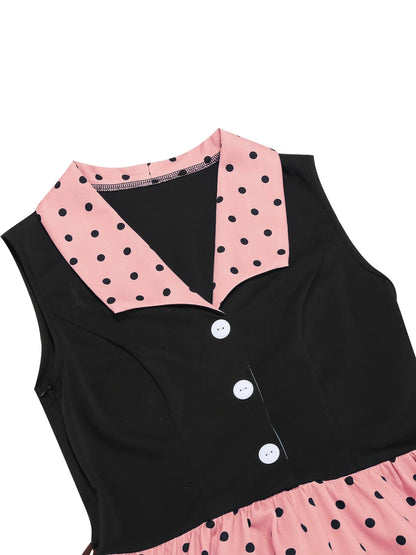 Robe Rose des Années 50 - Louise Vintage