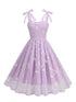 Robe Style Année 60 Femme Violet - Louise Vintage