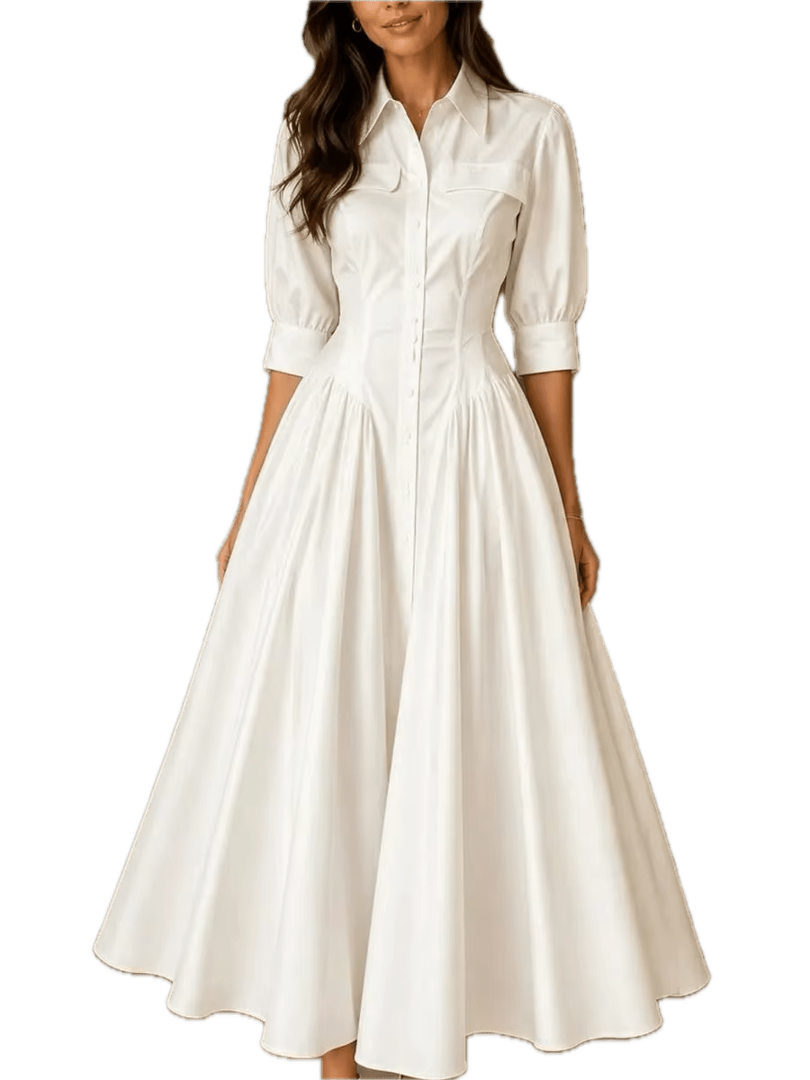 Robe Style Année 70 Longue - Louise Vintage
