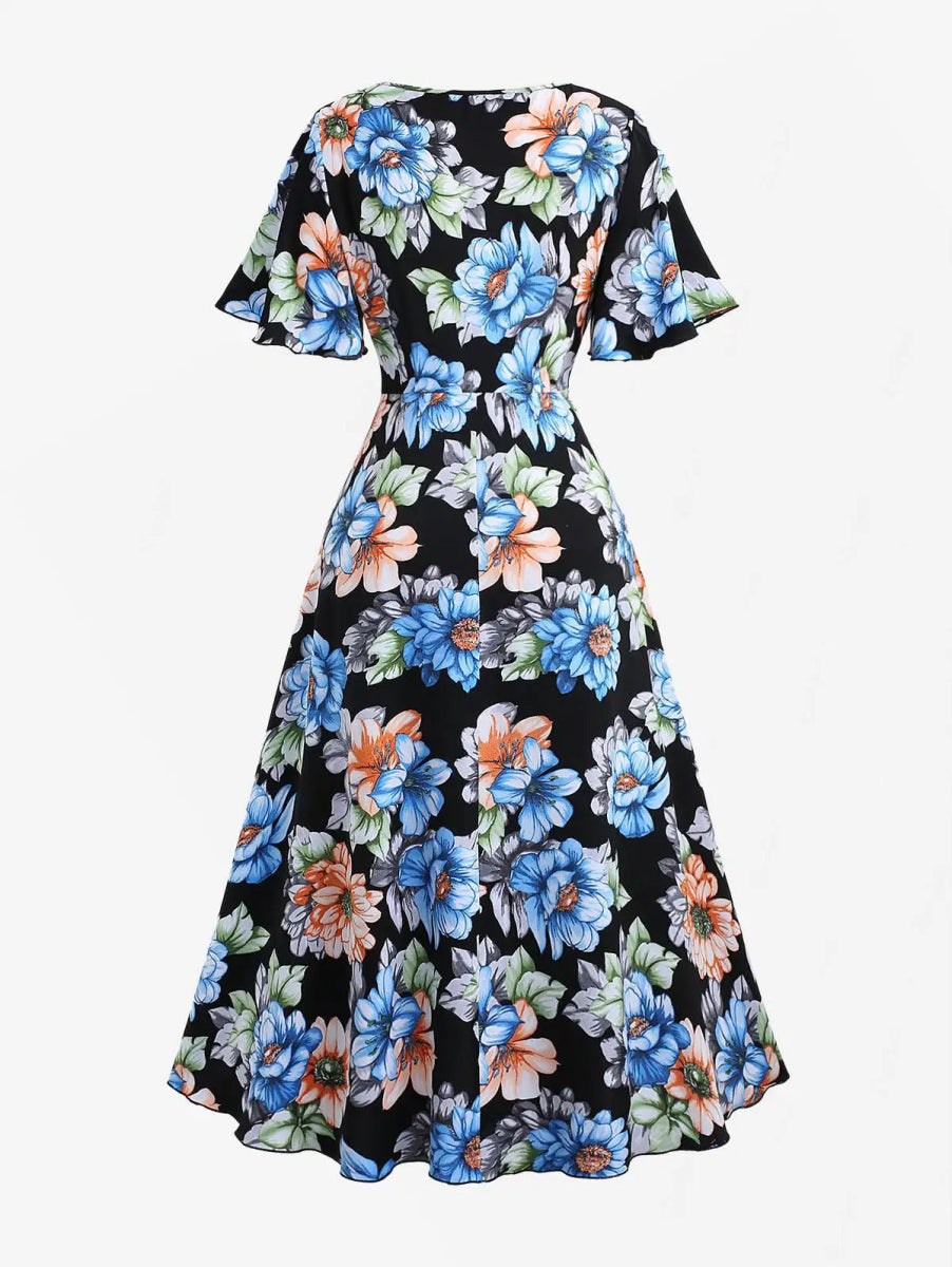Robe Style Vintage Grande Taille Liberté - Louise Vintage