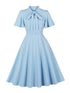 Robe Tunique Vintage Bleu - Louise Vintage