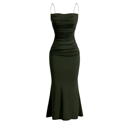 Robe Verte des Années 70 - Louise Vintage