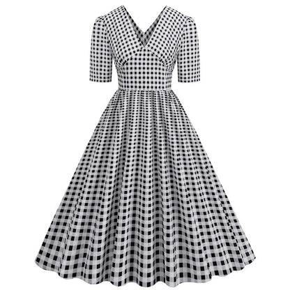 Robe Vichy Année 50 - Louise Vintage