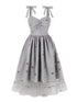 Robe Vintage 50 Gris - Louise Vintage
