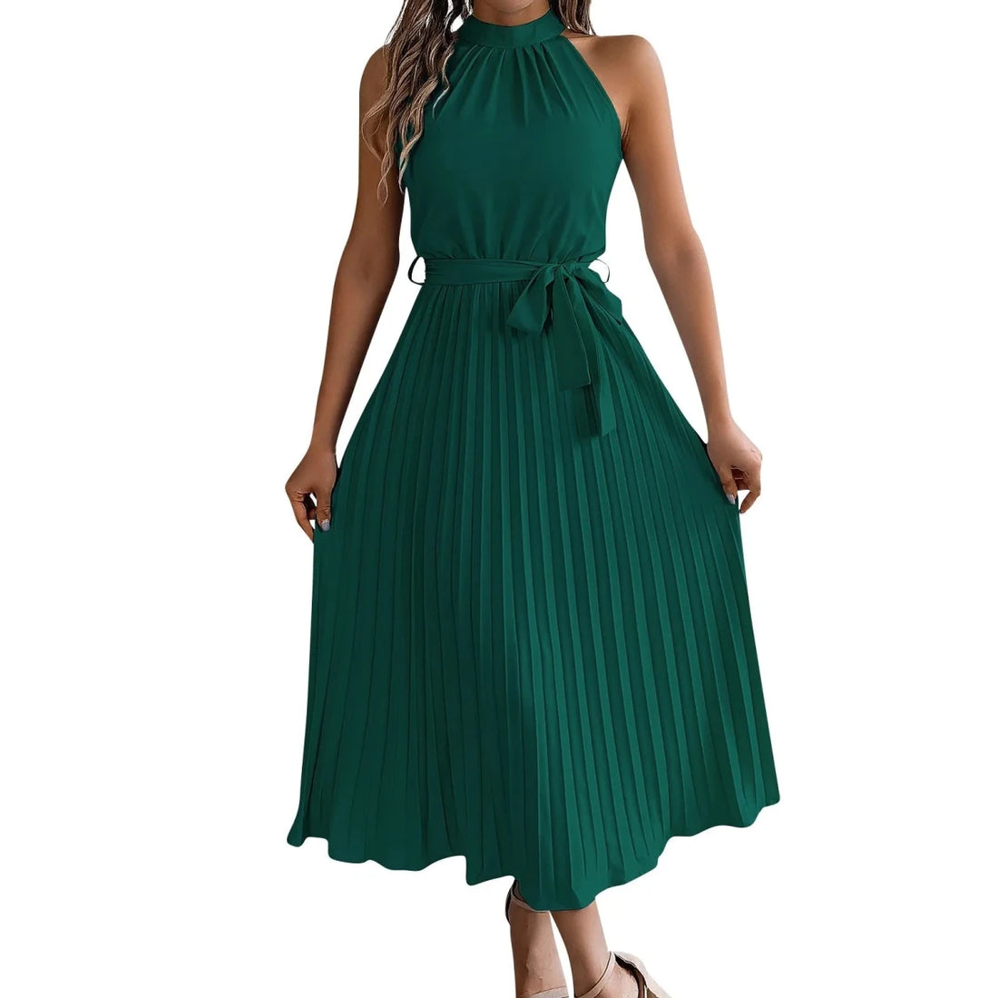 Robe Vintage Anglaise Vert - Louise Vintage